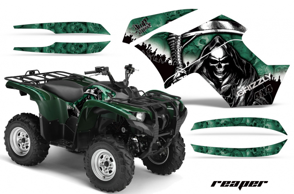 Reaper Grün für Yamaha Grizzly 700/550 2007-2014