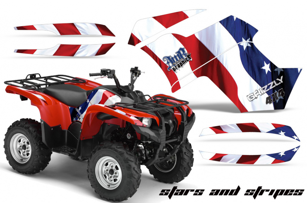 Stars and Stripes für Yamaha Grizzly 700/550 2007-2014