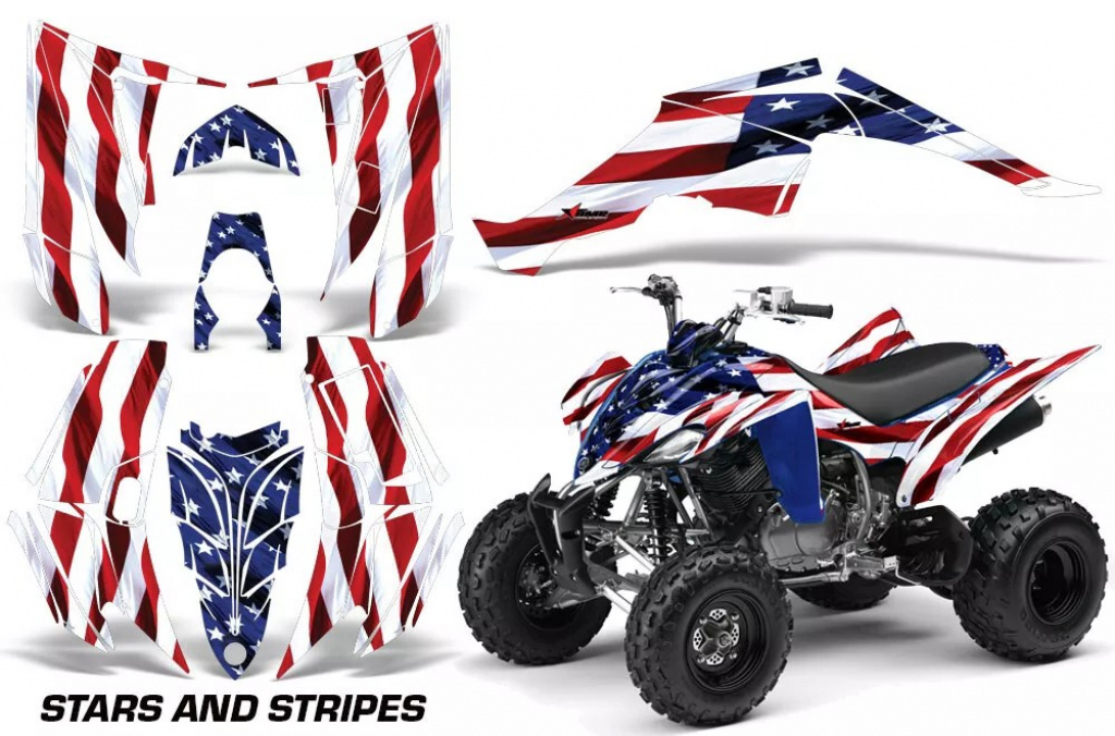 Stars and Stripes für Yamaha Raptor YFM 350