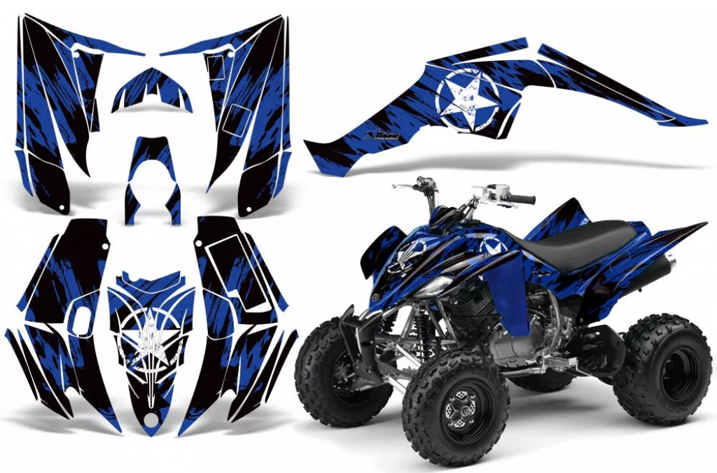 Torn Blau für Yamaha Raptor YFM 350
