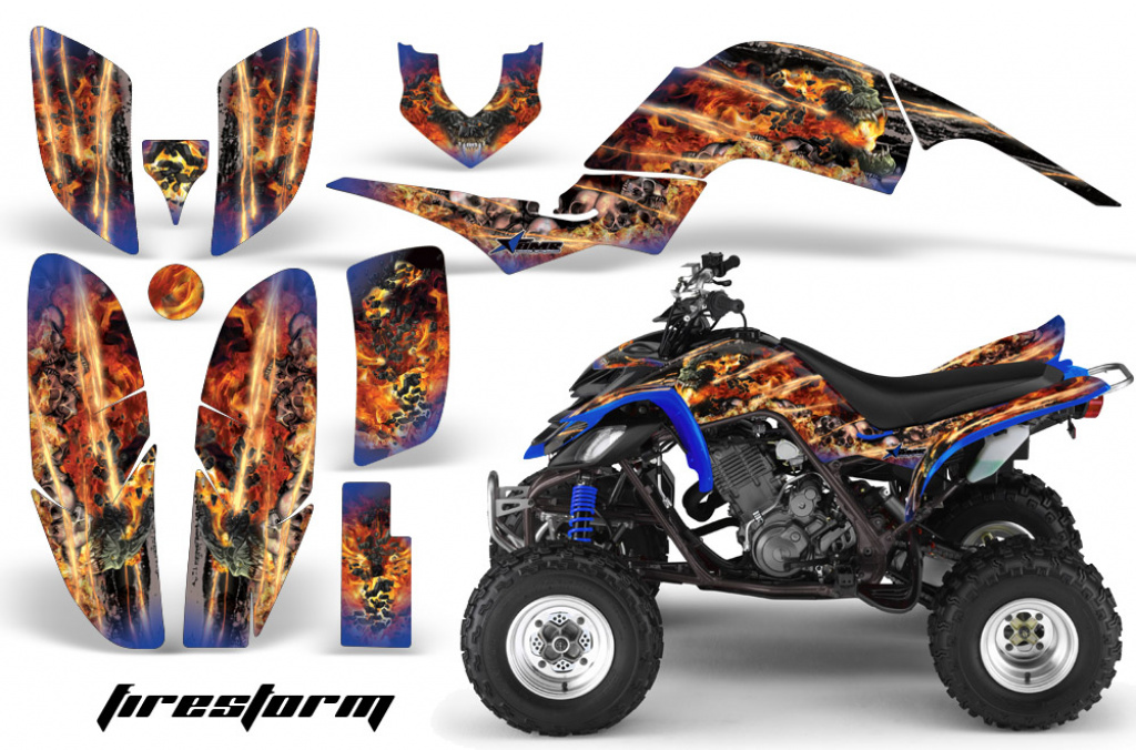 Firestorm Blue for Yamaha Raptor YFM 660
