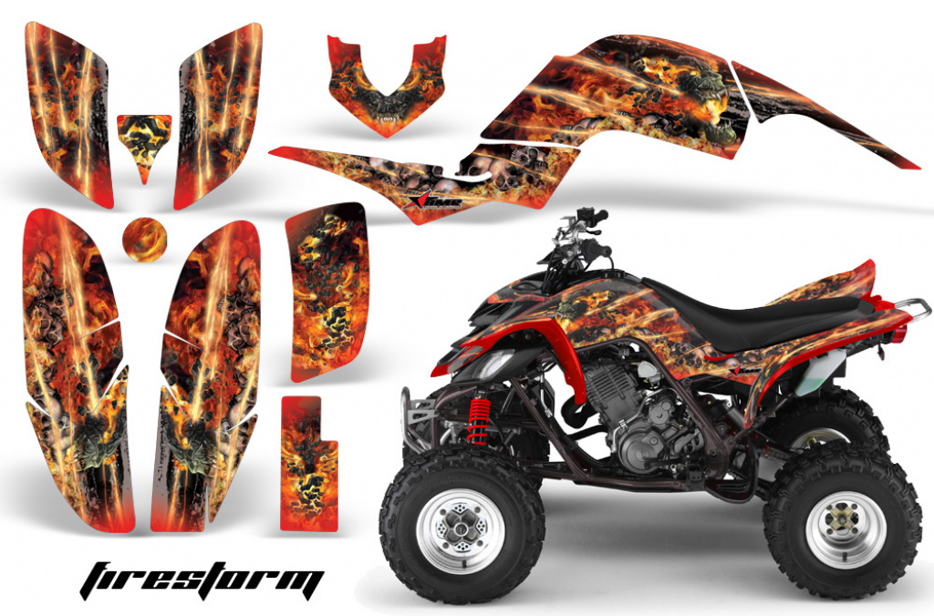 Firestorm Red for Yamaha Raptor YFM 660