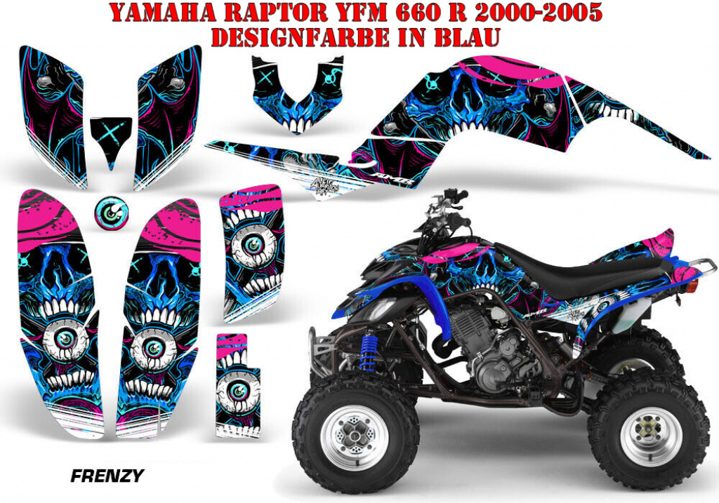 Frenzy Blue for Yamaha Raptor YFM 660