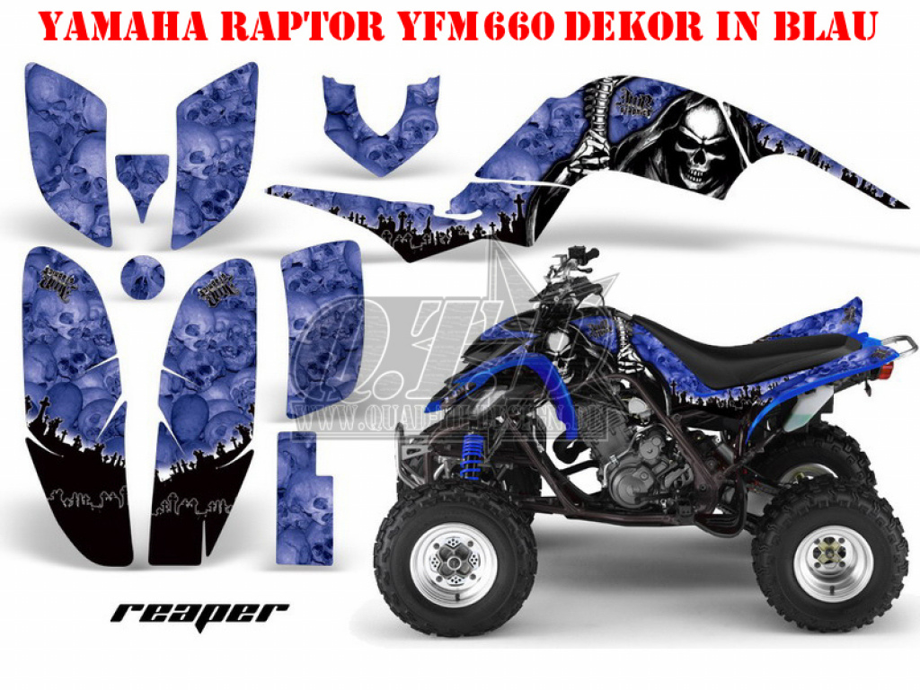 Reaper Blue for Yamaha Raptor YFM 660