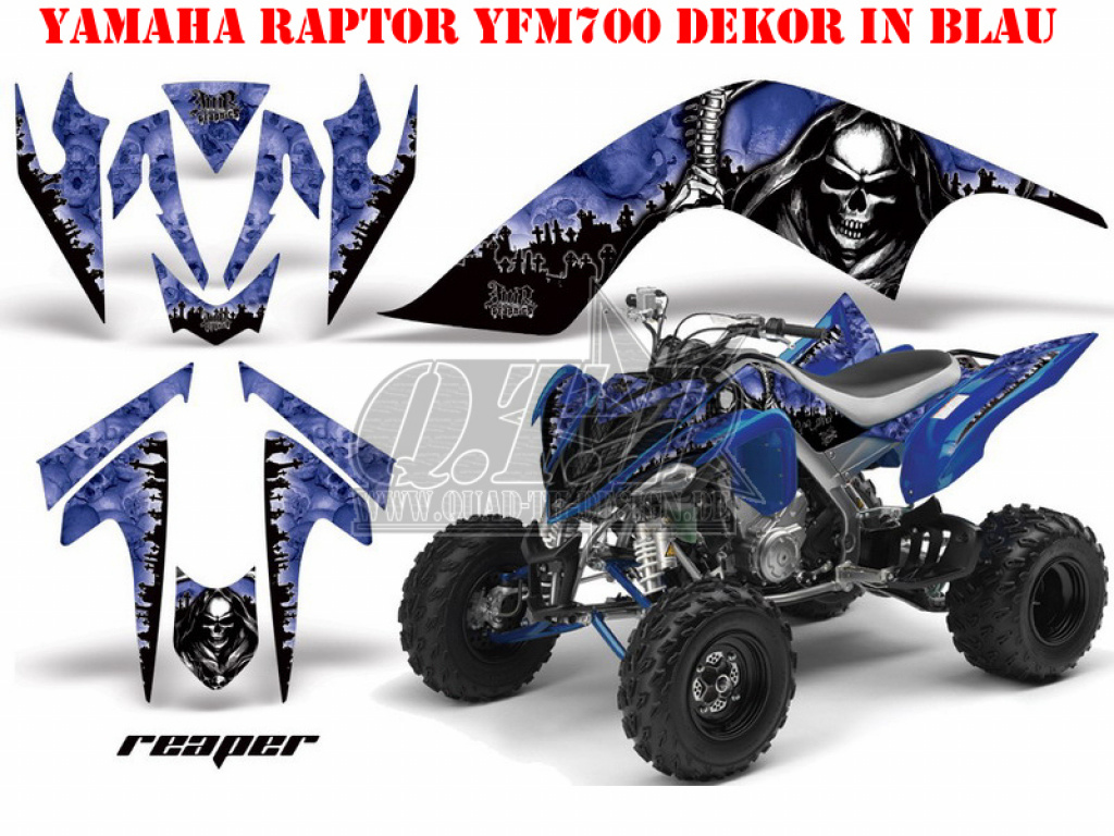 Reaper Blau für Yamaha Raptor YFM 700 2006-2012