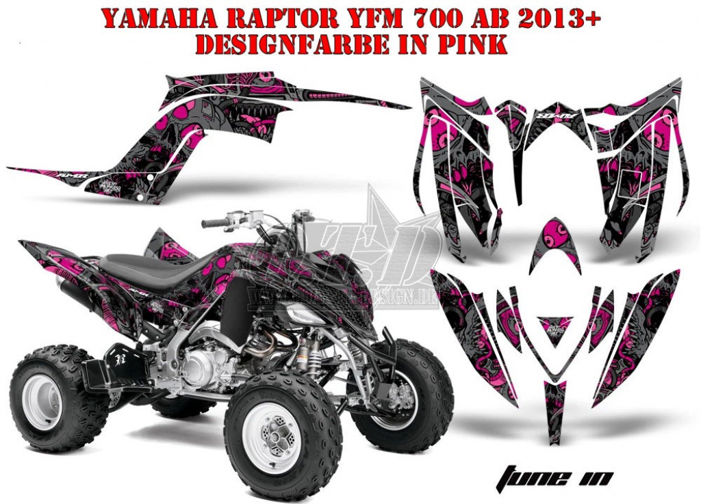 Tune In Pink für Yamaha Raptor YFM 700R 2013+