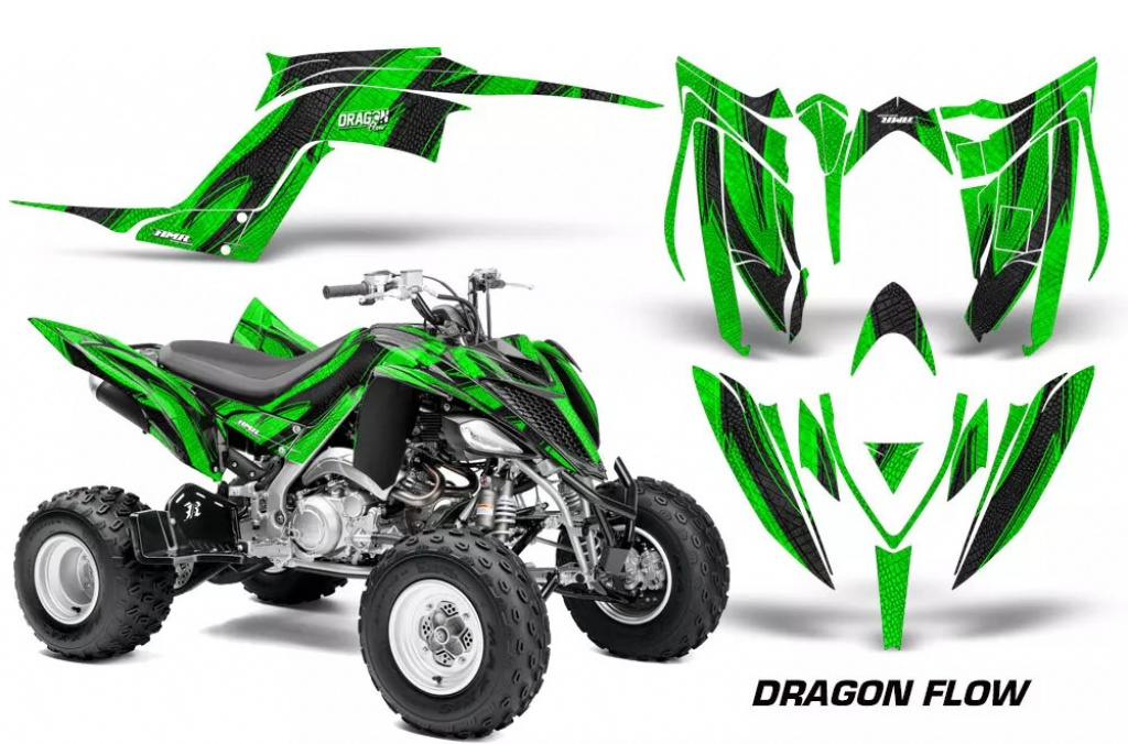 Dragon Flow Grün für Yamaha Raptor YFM 700R 2013+