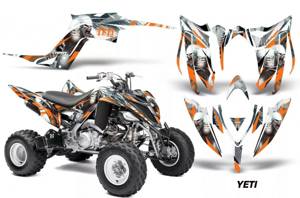 Yeti Orange für Yamaha Raptor YFM 700R 2013+