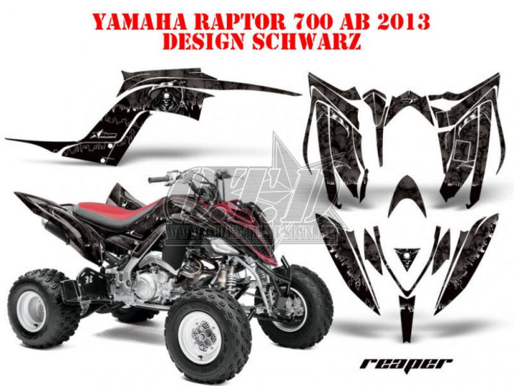 Reaper Schwarz für Yamaha Raptor YFM 700R 2013+