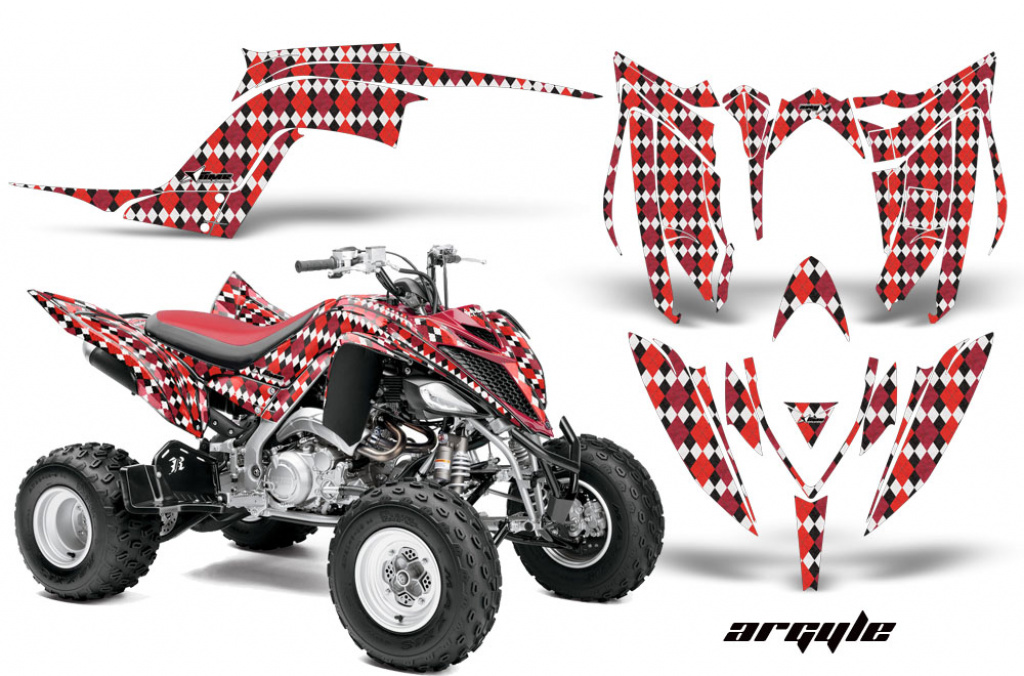Argyle Rot für Yamaha Raptor YFM 700R 2013+