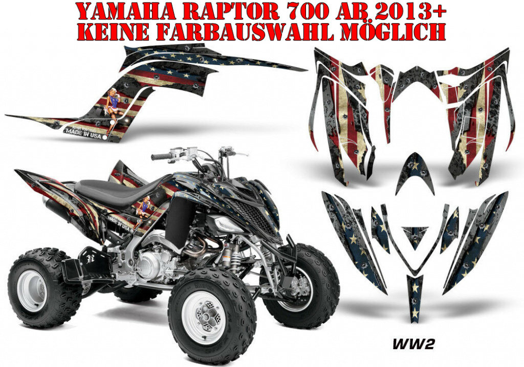 World War 2 für Yamaha Raptor YFM 700R 2013+
