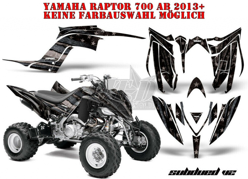 Subdued V2 für Yamaha Raptor YFM 700R 2013+