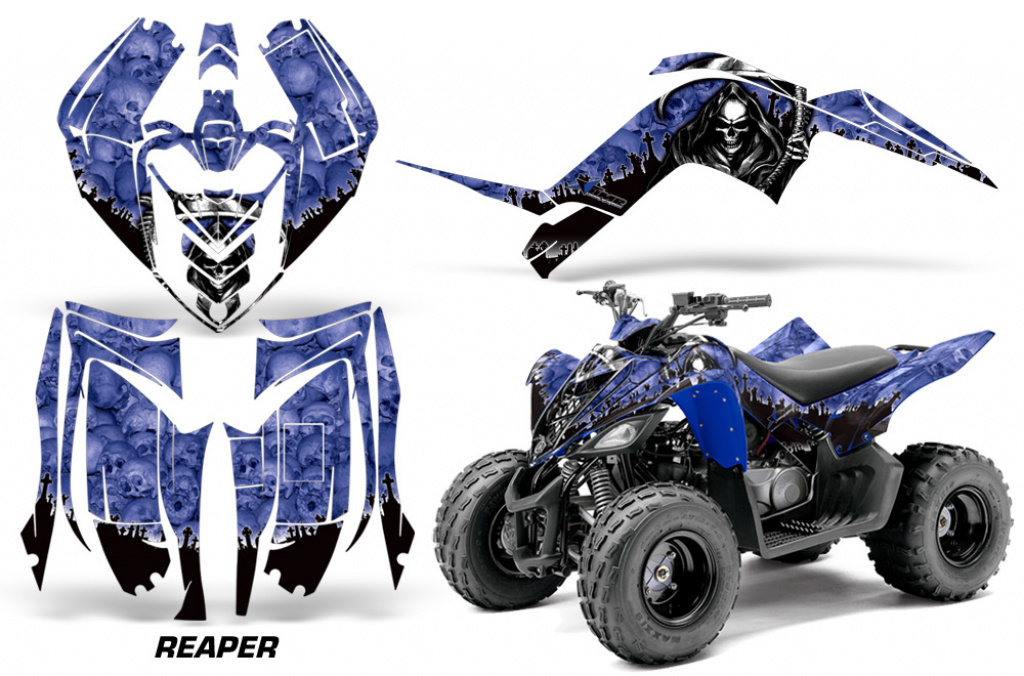 Reaper Blau für Yamaha Raptor 90 2009-2015