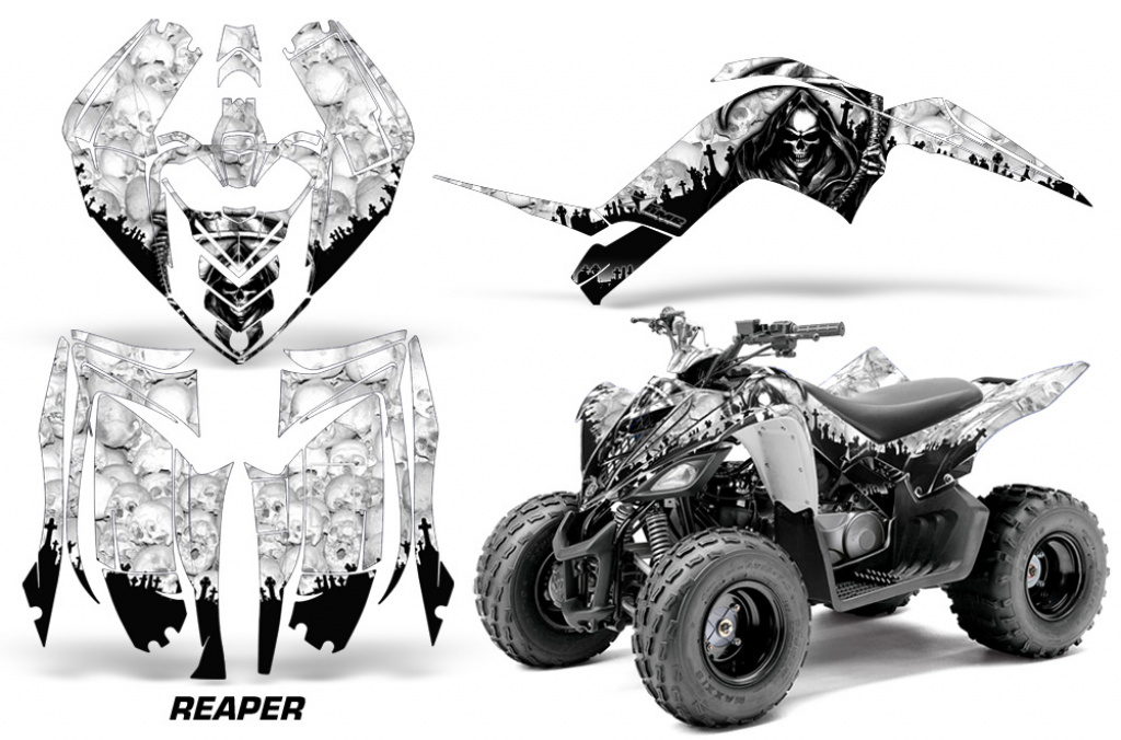 Reaper Weiß für Yamaha Raptor 90 2009-2015