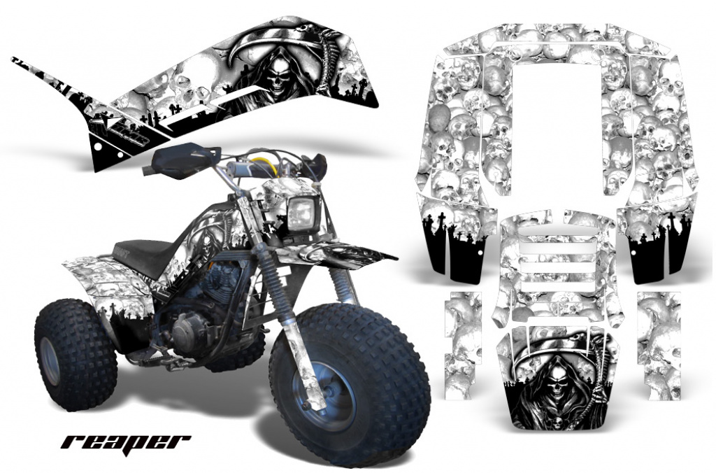 Reaper Weiß für Yamaha Shaft DX 225 3 Wheeler 1983-1985