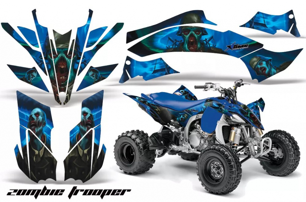 Zombie Trooper Blau für Yamaha YFZ 450R/SE 2009-2013