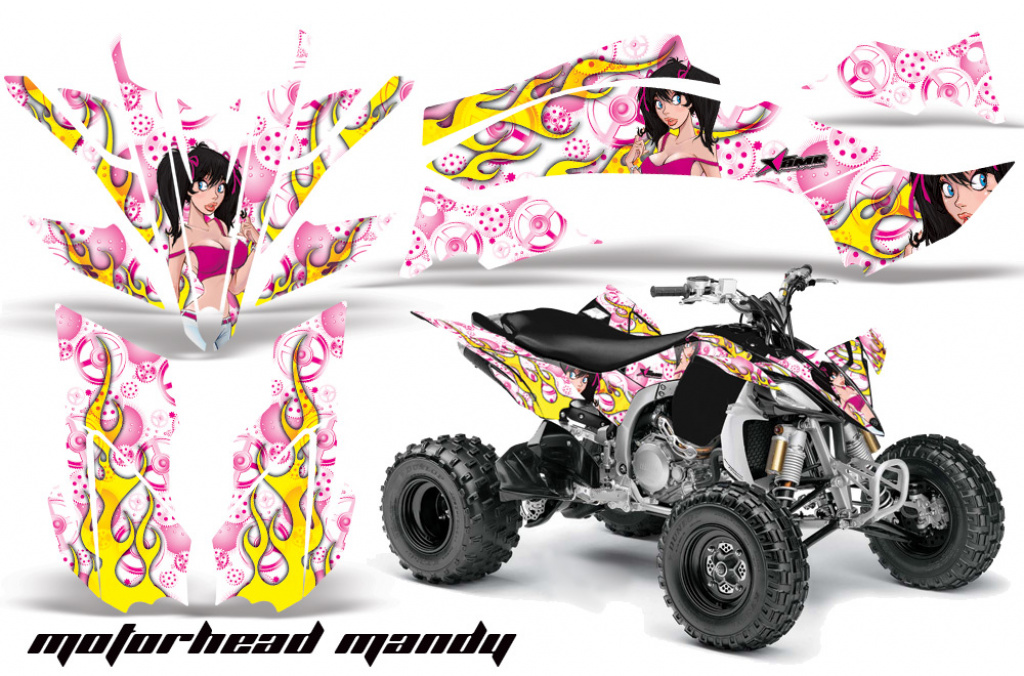 Motorhead-Mandy Pink für Yamaha YFZ 450R/SE 2009-2013