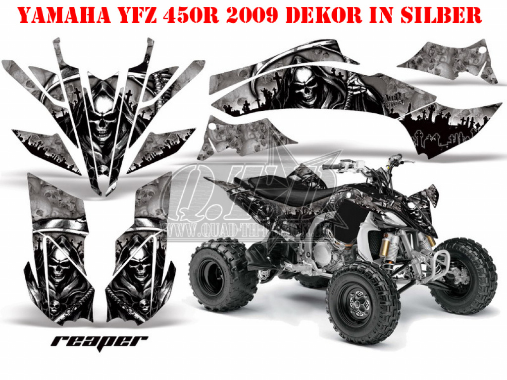 Reaper Silber für Yamaha YFZ 450R/SE 2009-2013