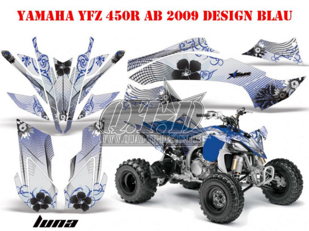 Luna Blau für Yamaha YFZ 450R/SE 2009-2013