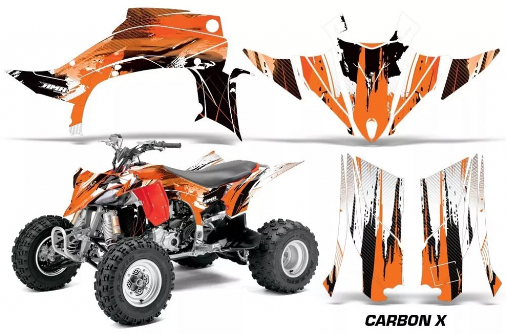 Carbon-X Orange für Yamaha YFZ 450R/SE 2014+