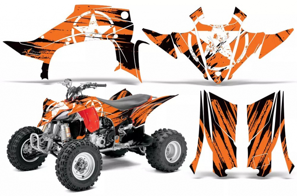 Torn Orange für Yamaha YFZ 450R/SE 2014+