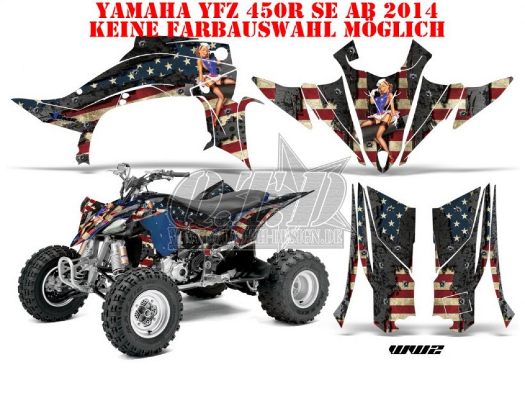 World War 2 für Yamaha YFZ 450R/SE 2014+