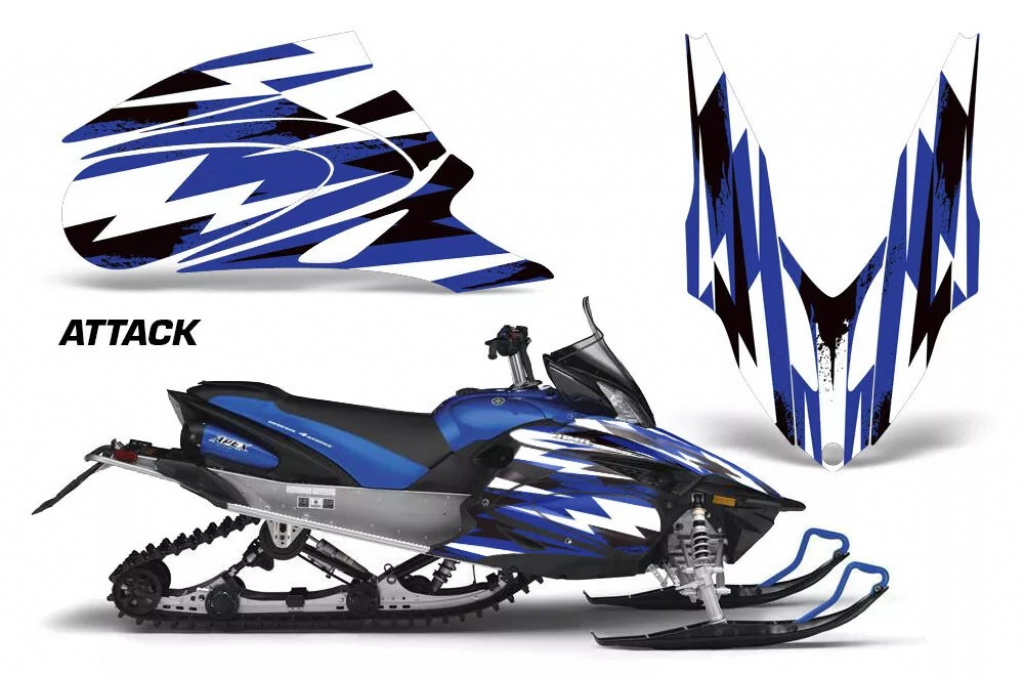 Attack Blau für Yamaha Apex 2006-2020