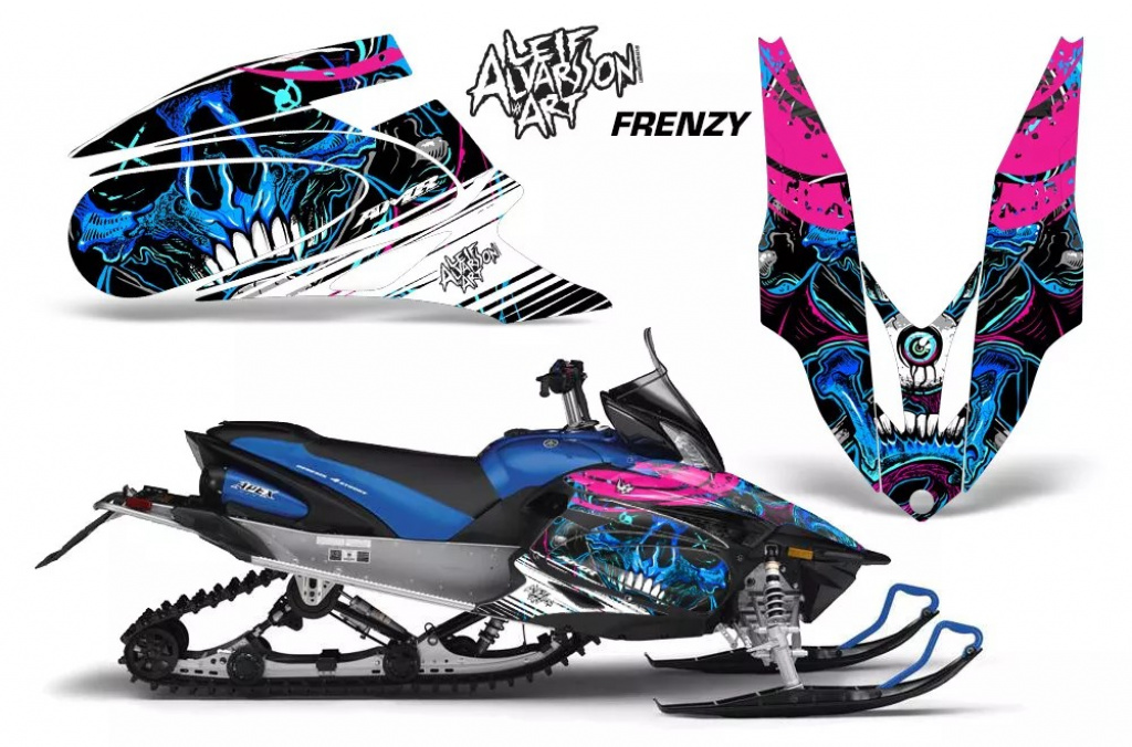 Frenzy Blau für Yamaha Apex 2006-2020