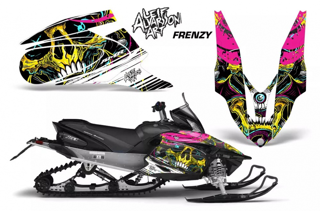 Frenzy Gelb für Yamaha Apex 2006-2020
