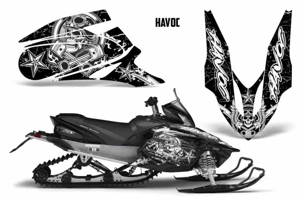 Havoc Weiß für Yamaha Apex 2006-2020