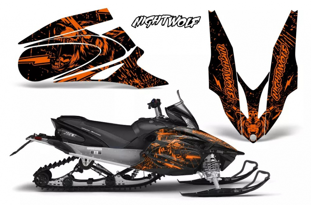 Nightwolf Orange für Yamaha Apex 2006-2020