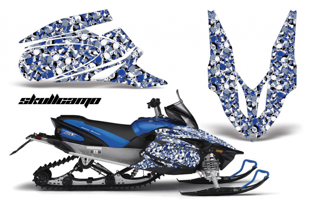 Urban Camo Blau für Yamaha Apex 2006-2020