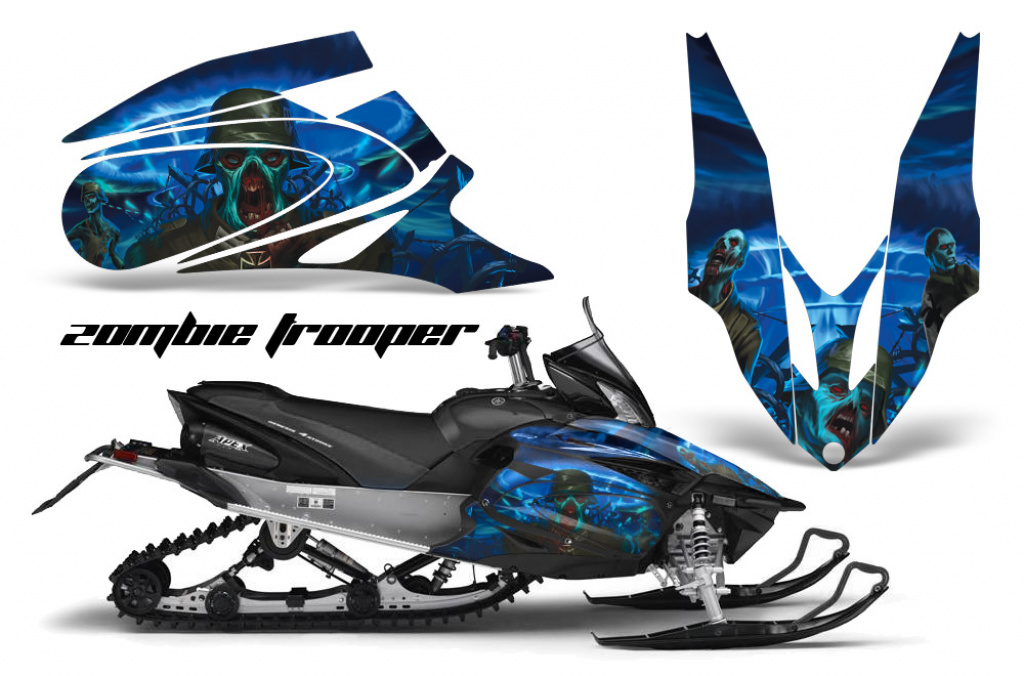 Zombie Trooper Blau für Yamaha Apex 2006-2020