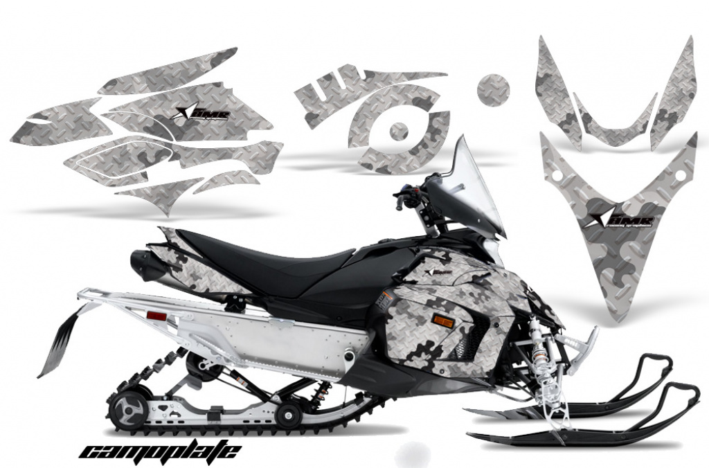 Camoplate White for Yamaha Phazer RTX,GT 2007-2016