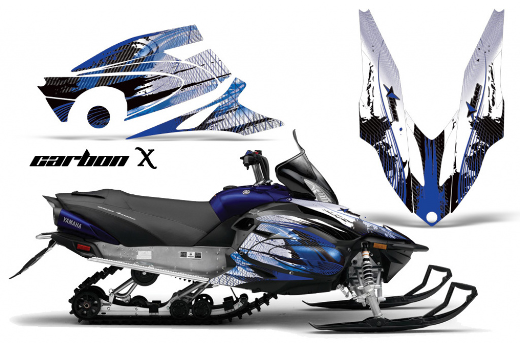 Carbon-X Blau für Yamaha Vector RS 2012-2016