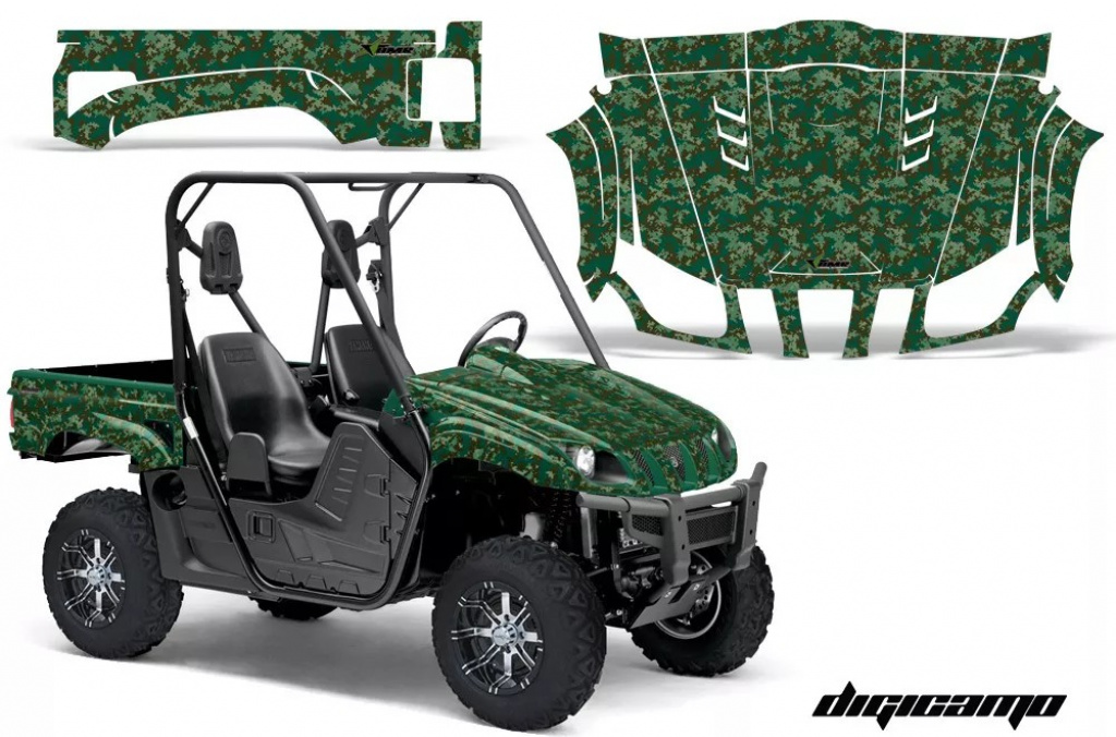 DigiCamo Green for Yamaha Rhino 700/660/450