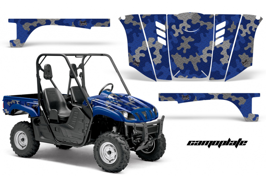 Camoplate Blue for Yamaha Rhino 700/660/450