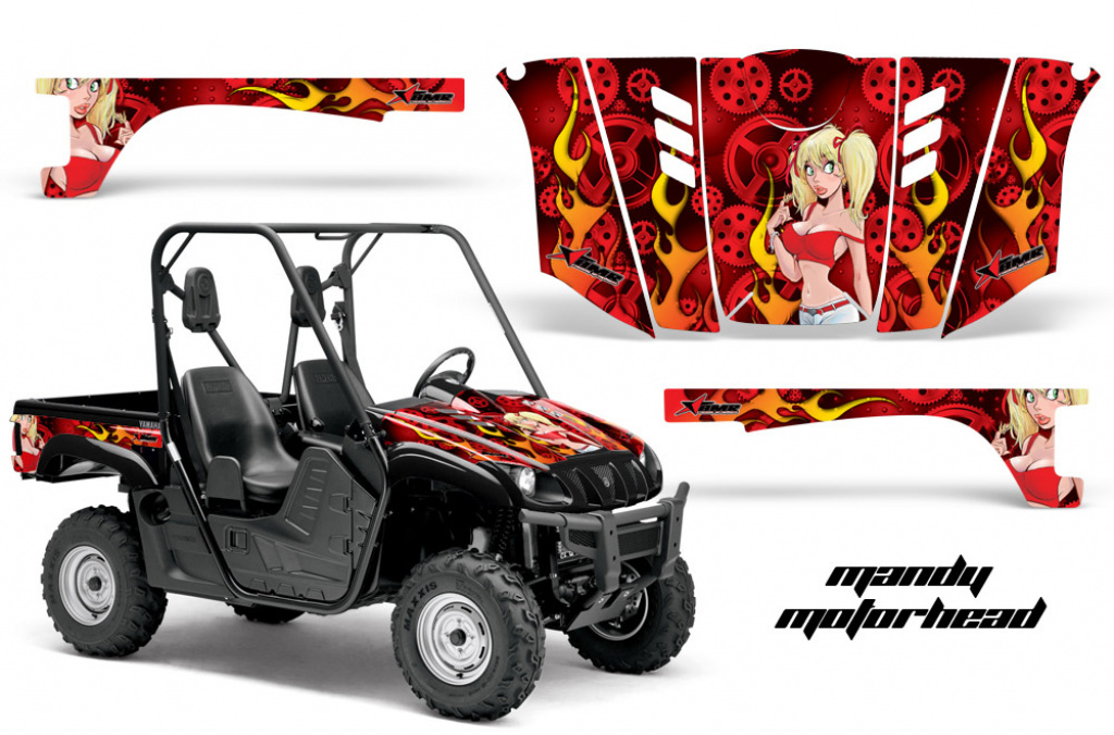 Motorhead-Mandy Red for Yamaha Rhino 700/660/450