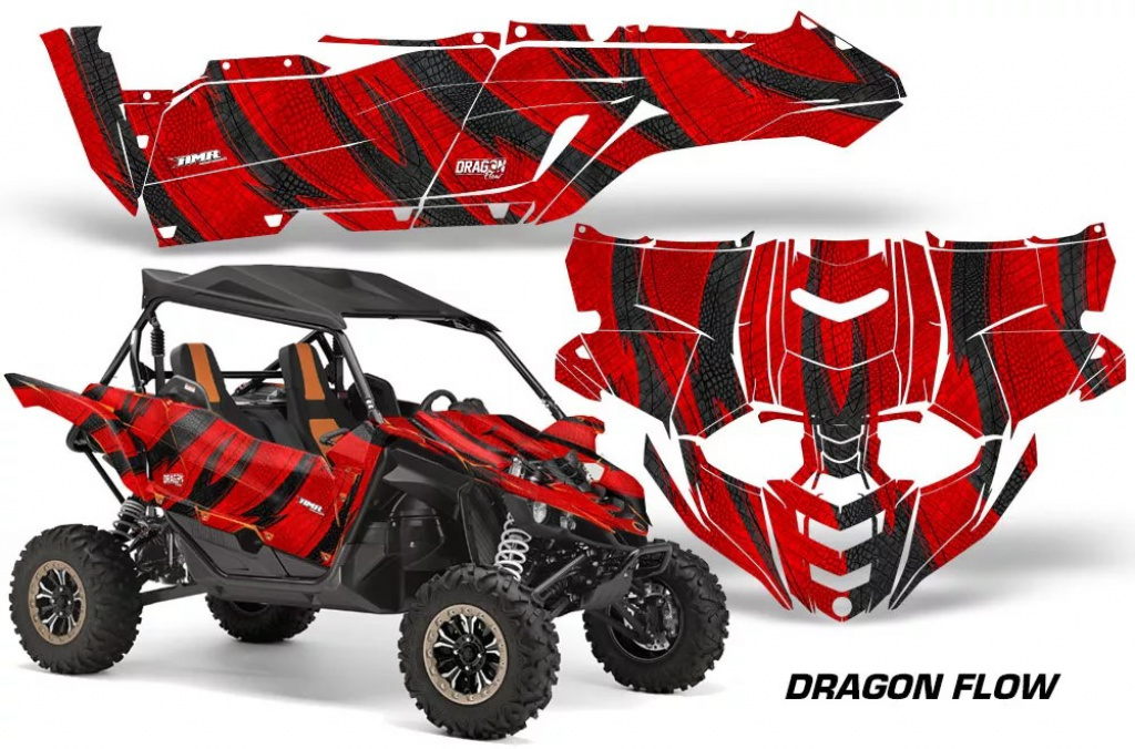 Dragon Flow Red for Yamaha YXZ 1000R