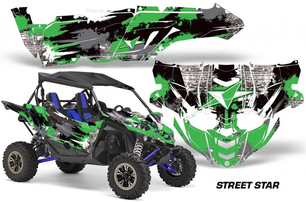 Street Star Green for Yamaha YXZ 1000R