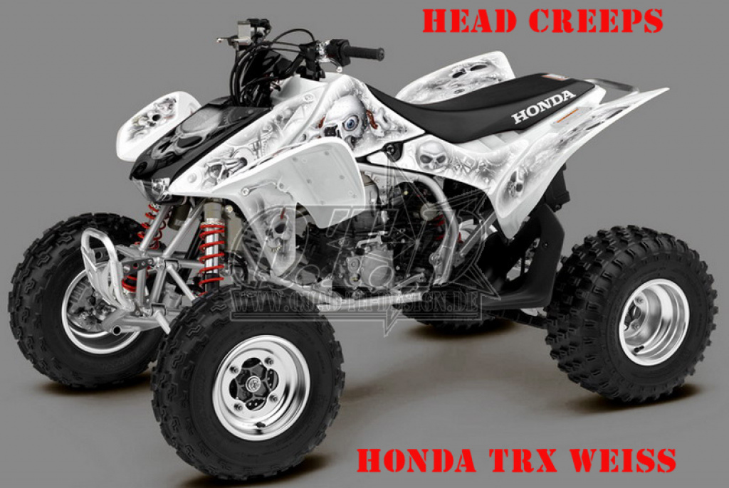 Head Creeps White for Honda TRX 450R 2004-2016