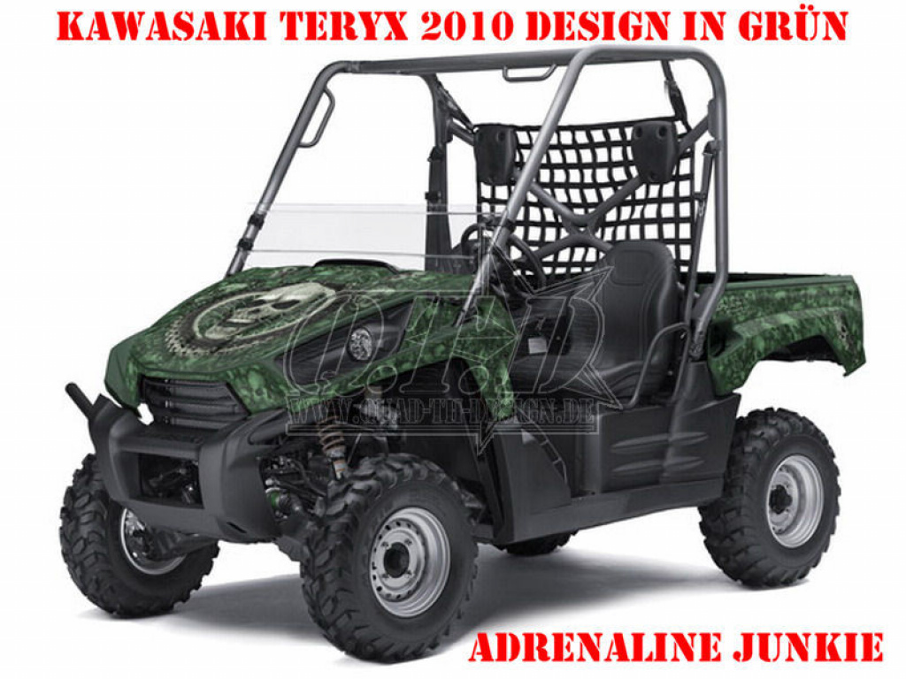 Adrenaline Junkie Green for Kawasaki Teryx 750 2010-2012