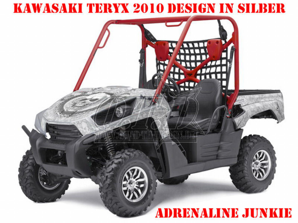 Adrenaline Junkie Silver for Kawasaki Teryx 750 2010-2012