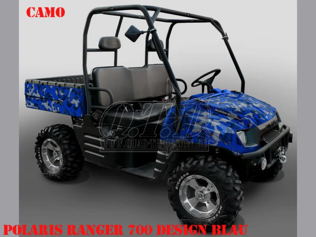 Camo Blue for Polaris Ranger 500XP/700XP 2005-2008