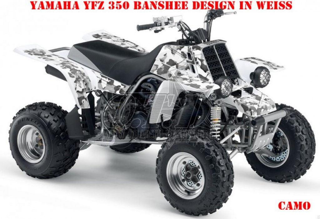 Camo Weiß für Yamaha Banshee YFZ 350