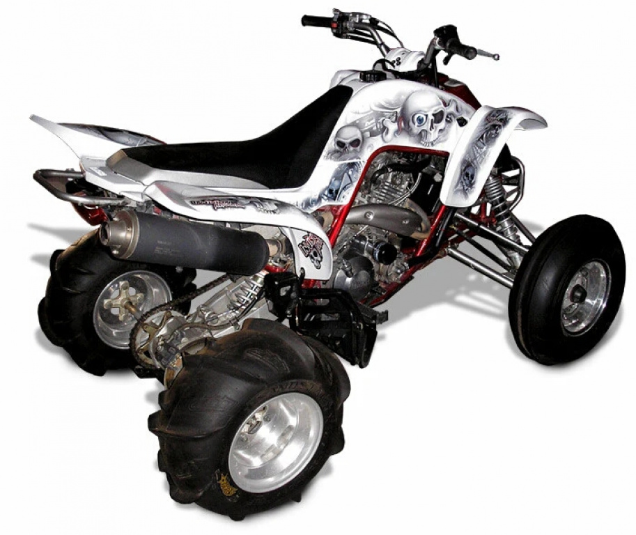 Head Creeps White for Yamaha Raptor YFM 660 R