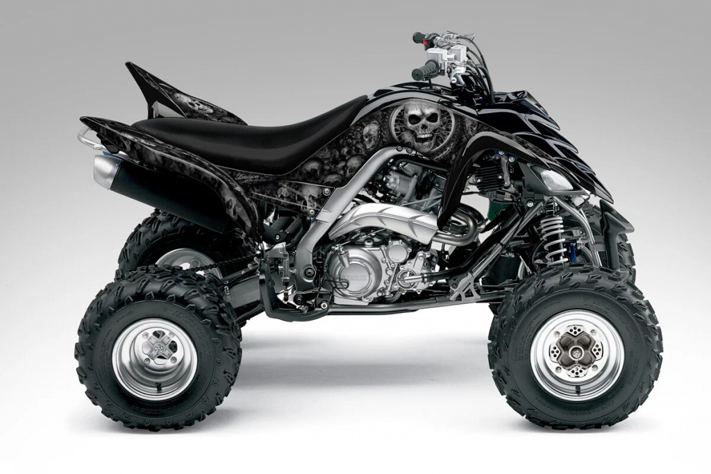 Adrenaline Junkie Schwarz für Yamaha Raptor YFM 700 R 2006-2012