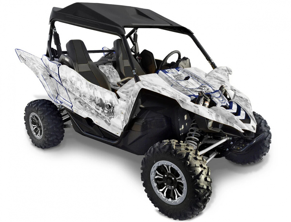 Nitro Design color = White, Fire color = Graphic color for Yamaha YXZ 1000R