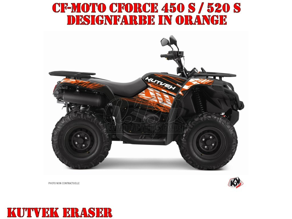 Eraser Orange for CF-Moto CForce 450/500/520 S until to 2022