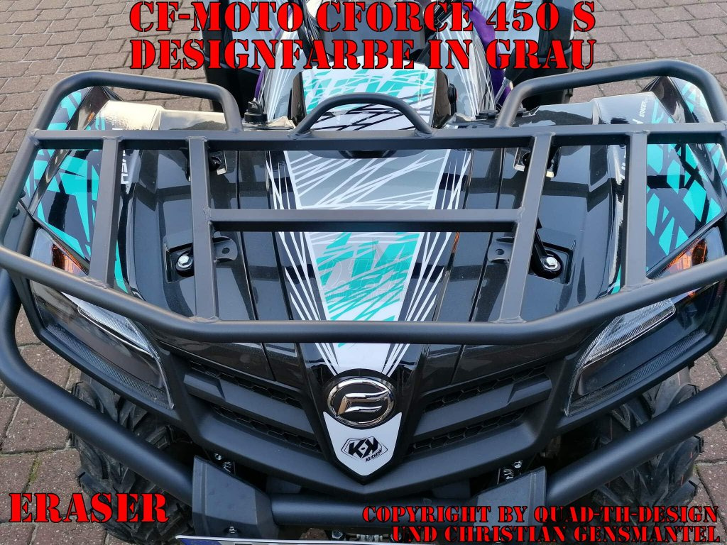 Eraser Grey for CF-Moto CForce 450/500/520 S until to 2022